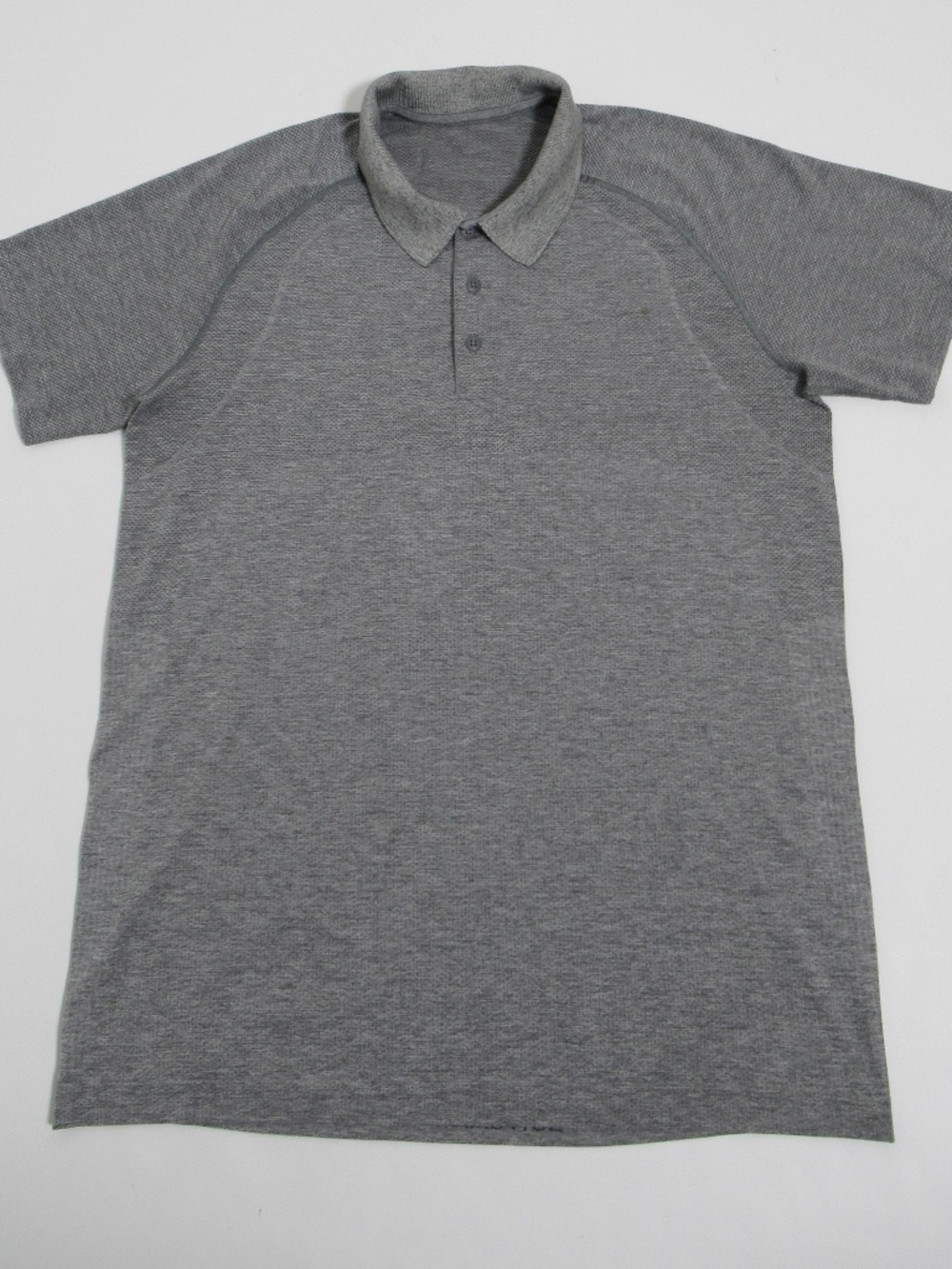 Lululemon Men's Metal Vent Tech Polo 2.0 Heathered Slate Size L